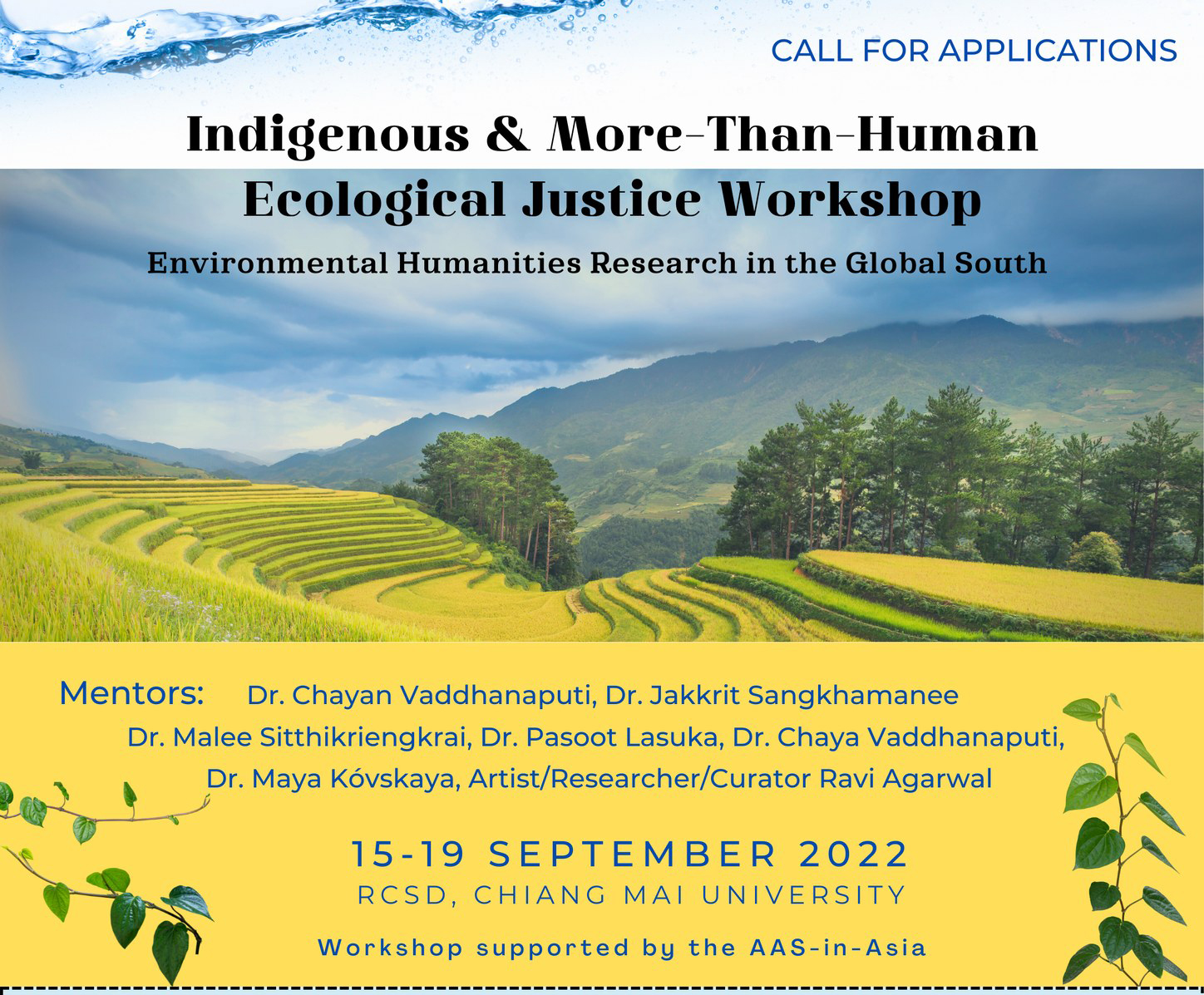 Indigenous More Than Human Ecological Justice Workshop RCSD The 