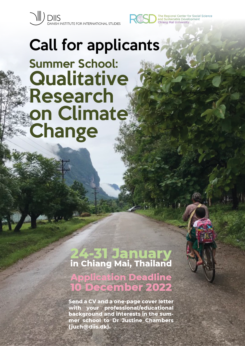 Call For Applications Summer School On Climate Change In January 2023 